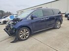 2018 Kia Sedona Sxl Blue vin: KNDME5C18J6351449