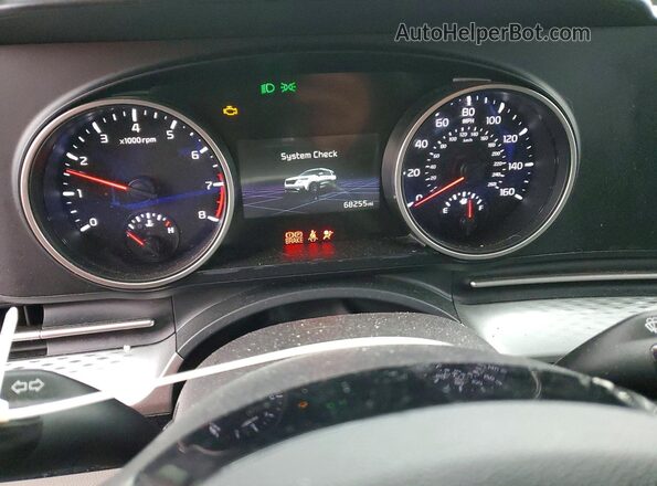 KNDNB4H32R6323675 2024 KIA CARNIVAL Серый Вид щитка приборов