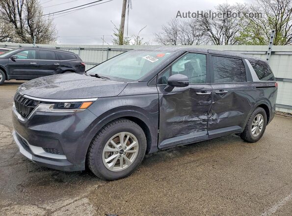 KNDNB4H32R6323675 2024 KIA CARNIVAL Серый Передняя левая четверть