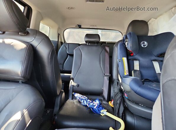 KNDNB4H35R6433071 2024 KIA CARNIVAL Черный Вид задних сидений