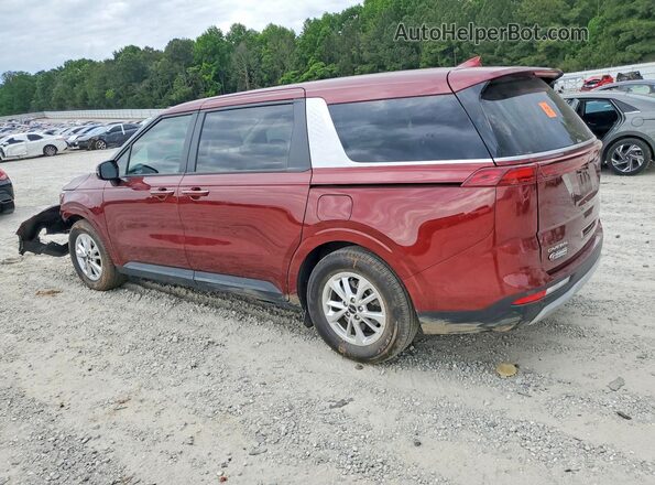 KNDNB4H36P6252932 2023 KIA CARNIVAL Red Rear left