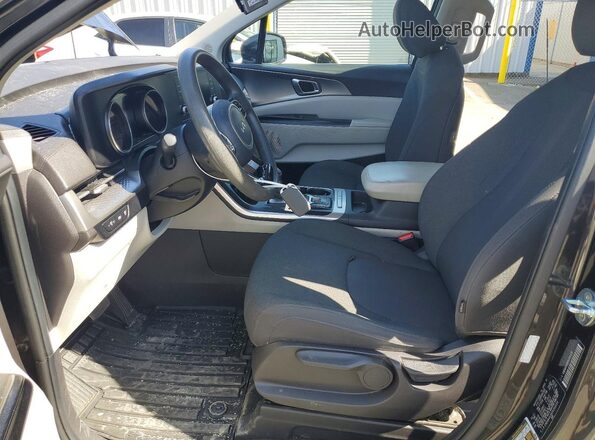 KNDNB4H38P6204428 2023 KIA CARNIVAL Charcoal Vista interior delantera