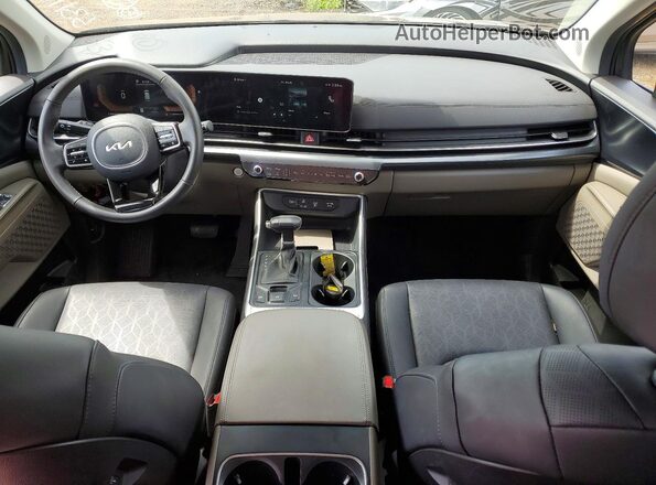 KNDNB5K3XT6570853 2026 KIA CARNIVAL Charcoal წინა პანელის ხედი