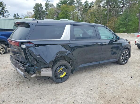 KNDNC5H34P6288024 2023 KIA CARNIVAL Черный Задняя правая четверть