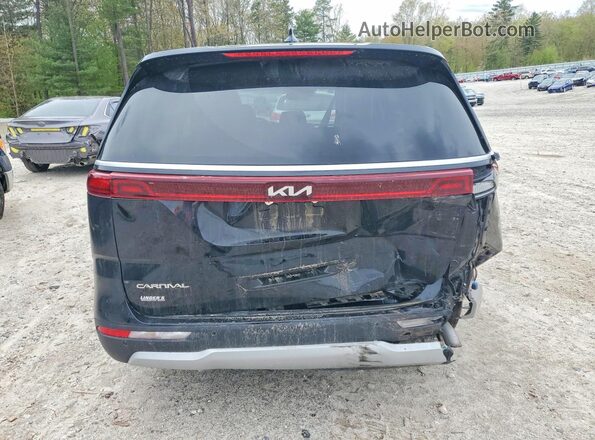 KNDNC5H34P6288024 2023 KIA CARNIVAL Черный Вид сзади