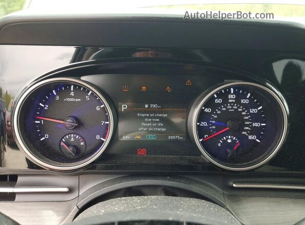 KNDNC5H34P6288024 2023 KIA CARNIVAL Черный Вид щитка приборов