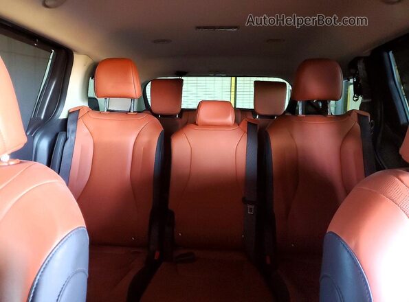 KNDNE5H32R6344300 2024 KIA CARNIVAL Угольный Вид задних сидений
