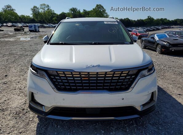 KNDNE5H37P6276430 2023 KIA CARNIVAL White Widok z przodu