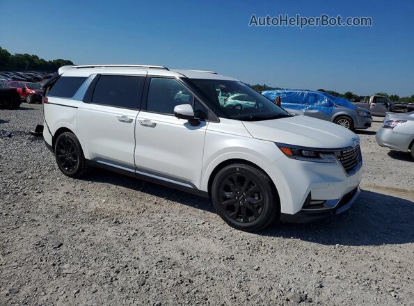 KNDNE5H37P6276430 2023 KIA CARNIVAL White Przód prawy
