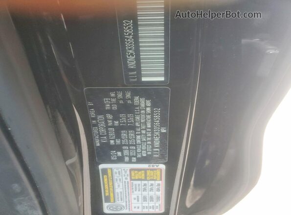 KNDNE5K33S6458532 2025 KIA CARNIVAL Черный Вид подкапотного пространства