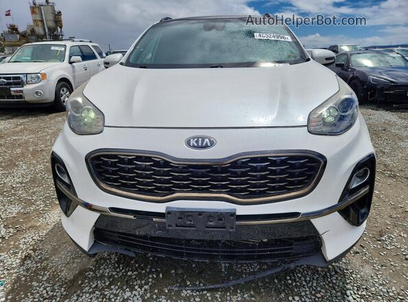 KNDP63AC2L7816940 2020 KIA SPORTAGE Белый Вид спереди
