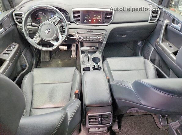 KNDP63AC2L7816940 2020 KIA SPORTAGE Белый Вид панели приборов