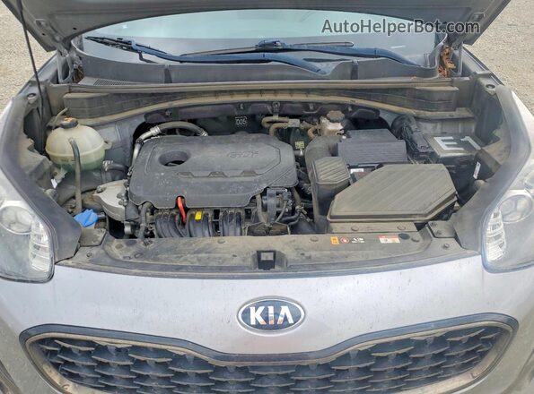 KNDP63AC3L7683900 2020 KIA SPORTAGE Серебряный Вид задней части салона