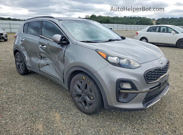KNDP63AC3L7683900 2020 KIA SPORTAGE Серебряный Передняя правая четверть