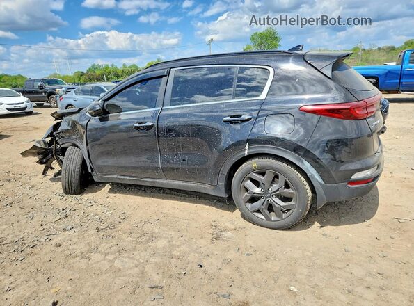 KNDP63AC4L7654647 2020 KIA SPORTAGE Черный Задняя левая четверть