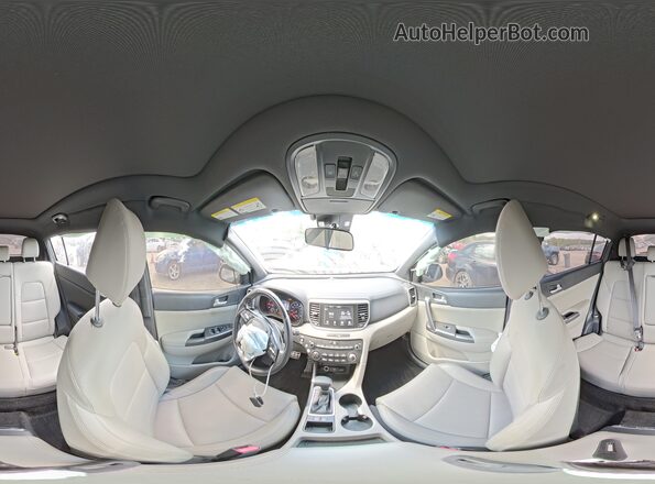KNDP63AC4L7654647 2020 KIA SPORTAGE Черный Панорамный вид салона 360°