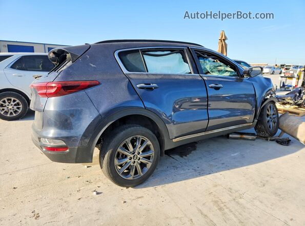 KNDP63AC6L7752871 2020 KIA SPORTAGE Blue Trasero derecho