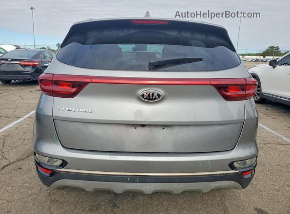 KNDP63AC8M7844758 2021 KIA SPORTAGE Серебряный Вид сзади
