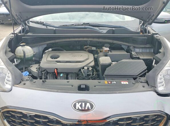KNDP63AC8M7844758 2021 KIA SPORTAGE Серебряный Вид подкапотного пространства