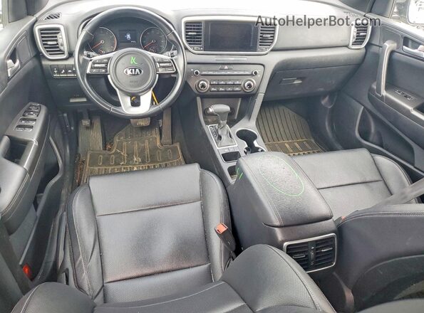 KNDP63AC8M7844758 2021 KIA SPORTAGE Серебряный Вид панели приборов