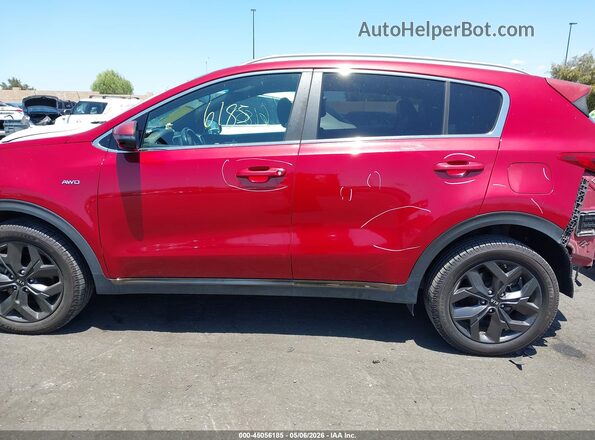 KNDP6CAC0L7724435 2020 KIA SPORTAGE Красный 