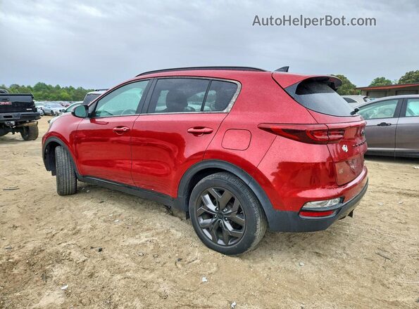 KNDP6CAC2N7989005 2022 KIA SPORTAGE Красный Задняя левая четверть