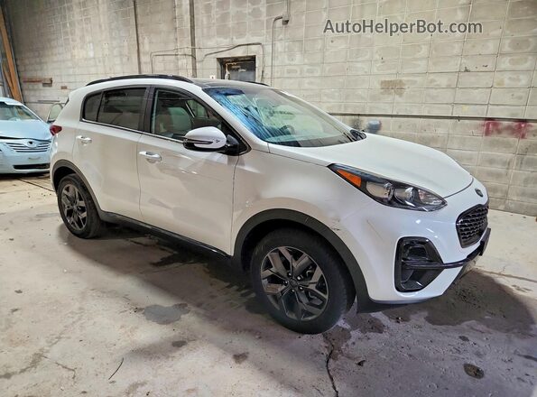 KNDP6CAC2N7997881 2022 KIA SPORTAGE White Front right