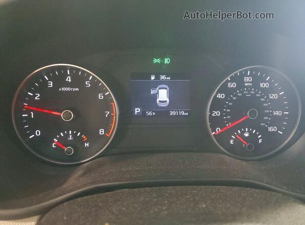 KNDP6CAC4N7954935 2022 KIA SPORTAGE Синий Вид щитка приборов