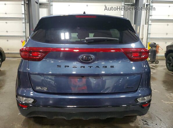KNDP6CAC4N7954935 2022 KIA SPORTAGE Синий Вид сзади