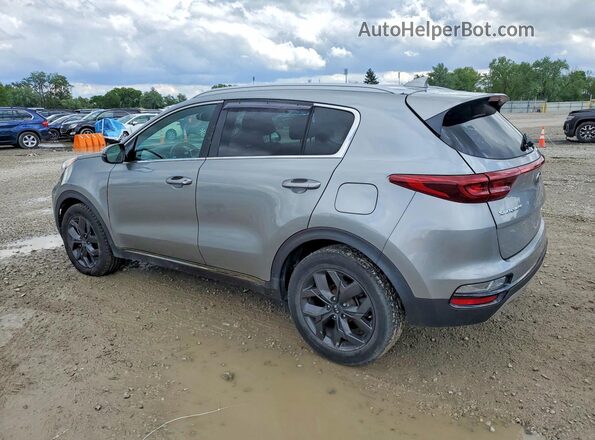 KNDP6CAC5L7648274 2020 KIA SPORTAGE Серый Задняя левая четверть