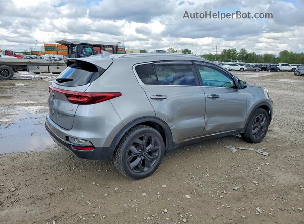 KNDP6CAC5L7648274 2020 KIA SPORTAGE Серый Задняя правая четверть
