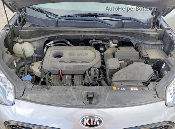 KNDP6CAC5L7648274 2020 KIA SPORTAGE Серый Вид подкапотного пространства