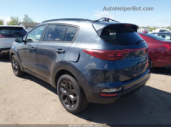 KNDP6CAC5M7850775 2021 KIA SPORTAGE Gray უკანა მარცხენა