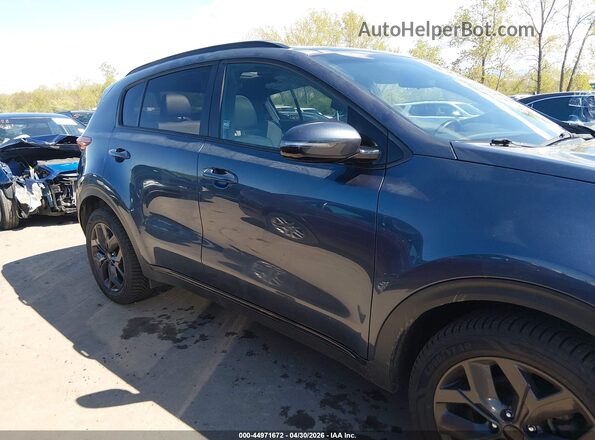 KNDP6CAC5M7850775 2021 KIA SPORTAGE Gray უკანა სალონის ხედი