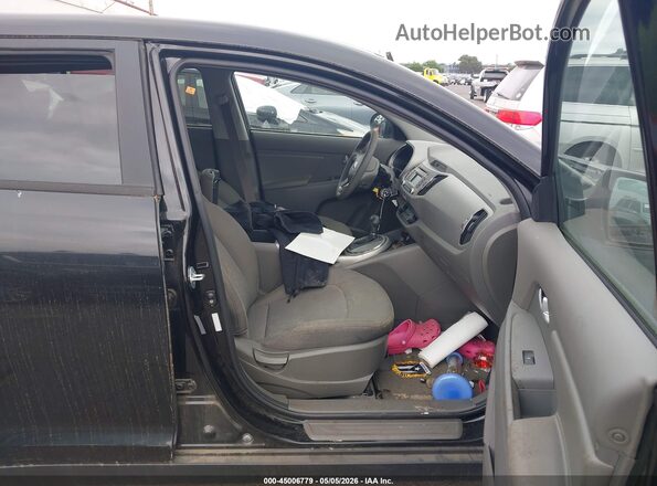 KNDPB3AC0G7857763 2016 KIA SPORTAGE Черный Вид салона спереди