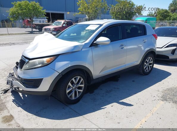 KNDPB3AC1G7837523 2016 KIA SPORTAGE Серебряный Передняя левая четверть
