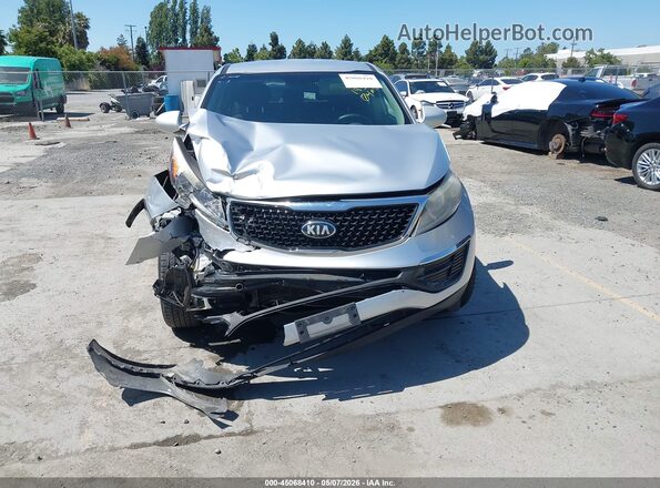 KNDPB3AC1G7837523 2016 KIA SPORTAGE Серебряный Вид спереди
