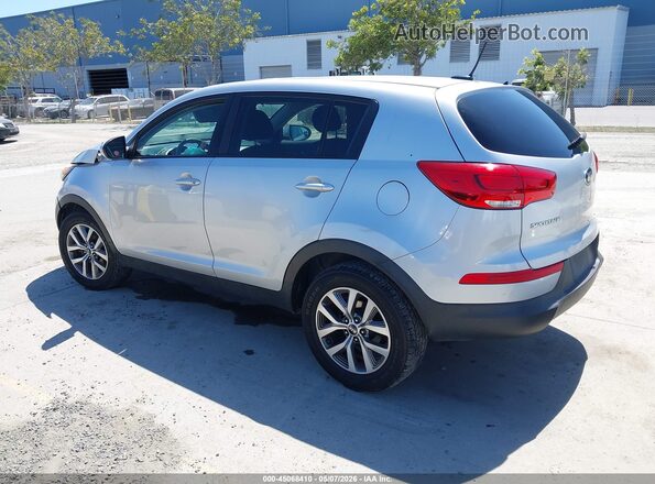 KNDPB3AC1G7837523 2016 KIA SPORTAGE Серебряный Задняя левая четверть