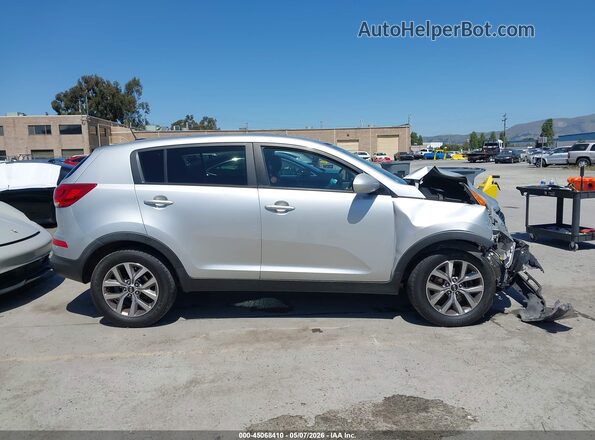 KNDPB3AC1G7837523 2016 KIA SPORTAGE Серебряный Вид щитка приборов