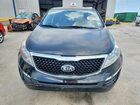 2016 Kia Sportage Lx Черный vin: KNDPB3AC1G7858100