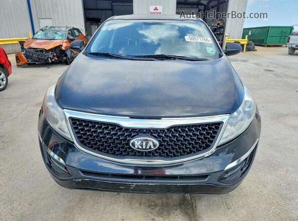 KNDPB3AC1G7858100 2016 KIA SPORTAGE Черный Вид спереди