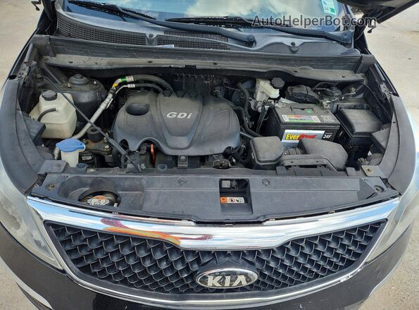 KNDPB3AC1G7858100 2016 KIA SPORTAGE Черный Вид подкапотного пространства