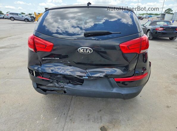 KNDPB3AC1G7858100 2016 KIA SPORTAGE Черный Вид сзади