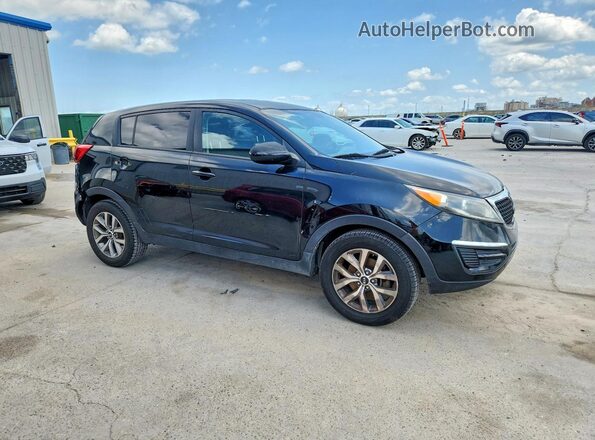 KNDPB3AC1G7858100 2016 KIA SPORTAGE Черный Передняя правая четверть