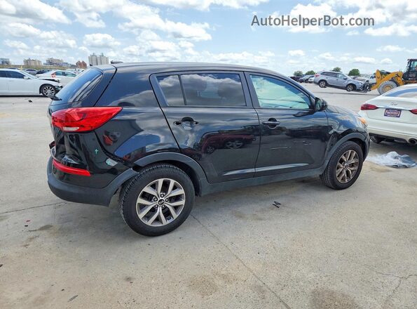 KNDPB3AC1G7858100 2016 KIA SPORTAGE Черный Задняя правая четверть