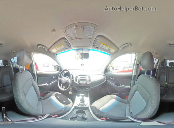 KNDPB3AC1G7858100 2016 KIA SPORTAGE Черный Панорамный вид салона 360°