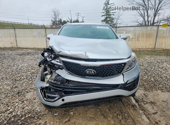 KNDPB3AC1G7861451 2016 KIA SPORTAGE Silver Vista frontal