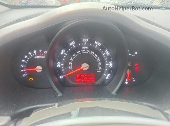 KNDPB3AC1G7861451 2016 KIA SPORTAGE Silver Vista del cuadro de instrumentos