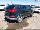 2016 Kia Sportage Lx Черный vin: KNDPB3AC2G7859501