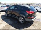 2016 Kia Sportage Lx Черный vin: KNDPB3AC2G7859501
